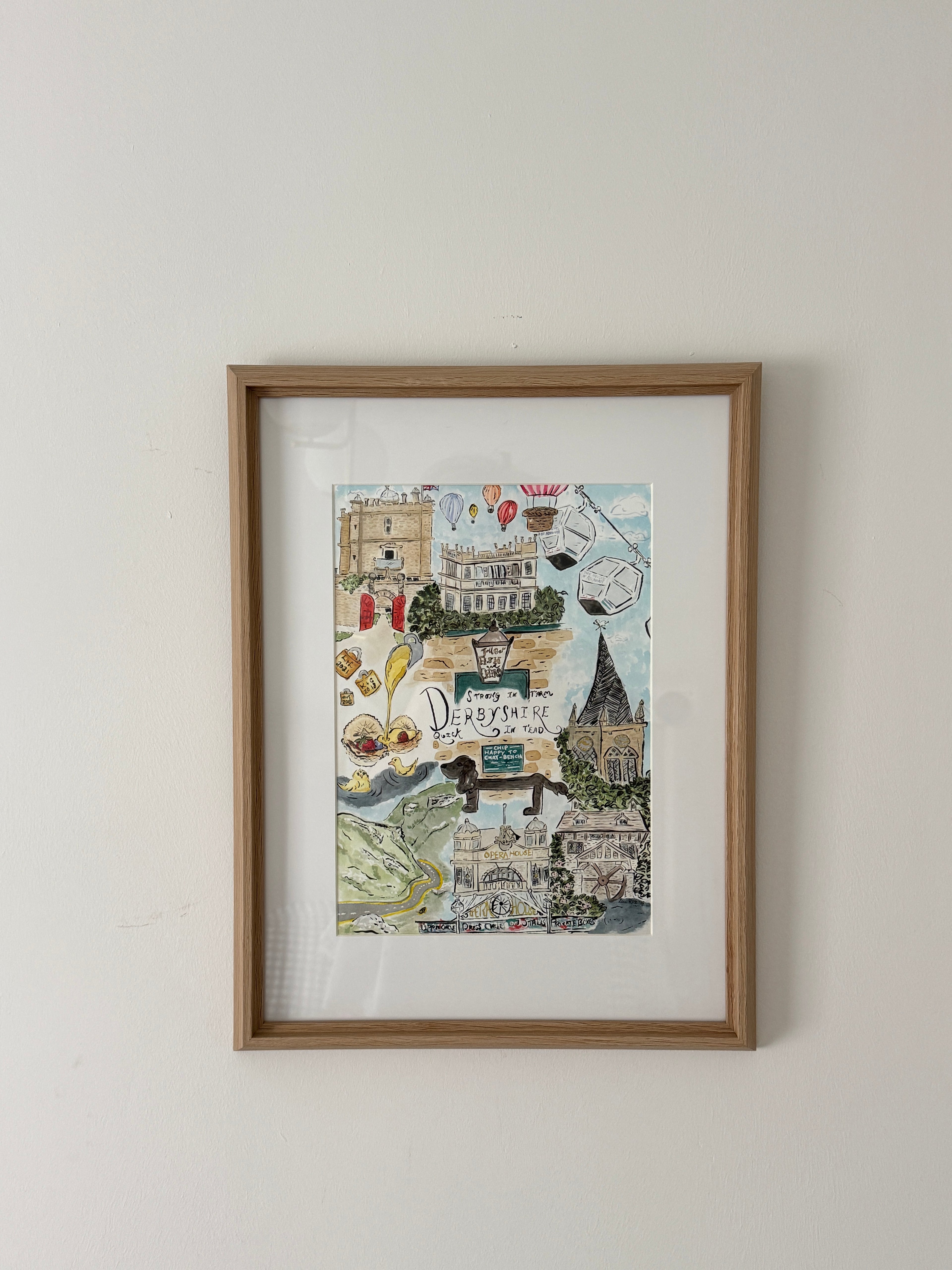Derbyshire Delights Print
