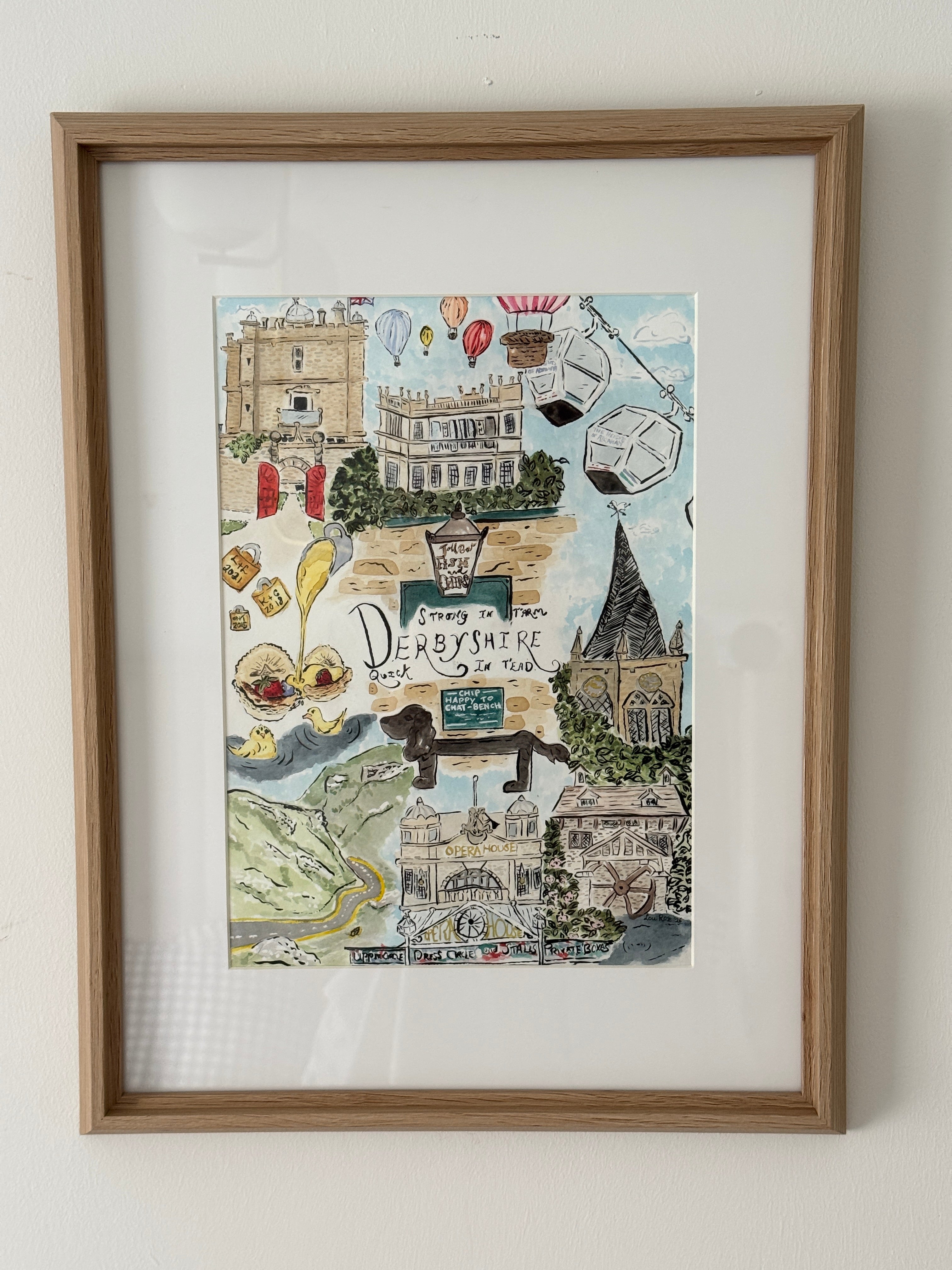 Derbyshire Delights Print
