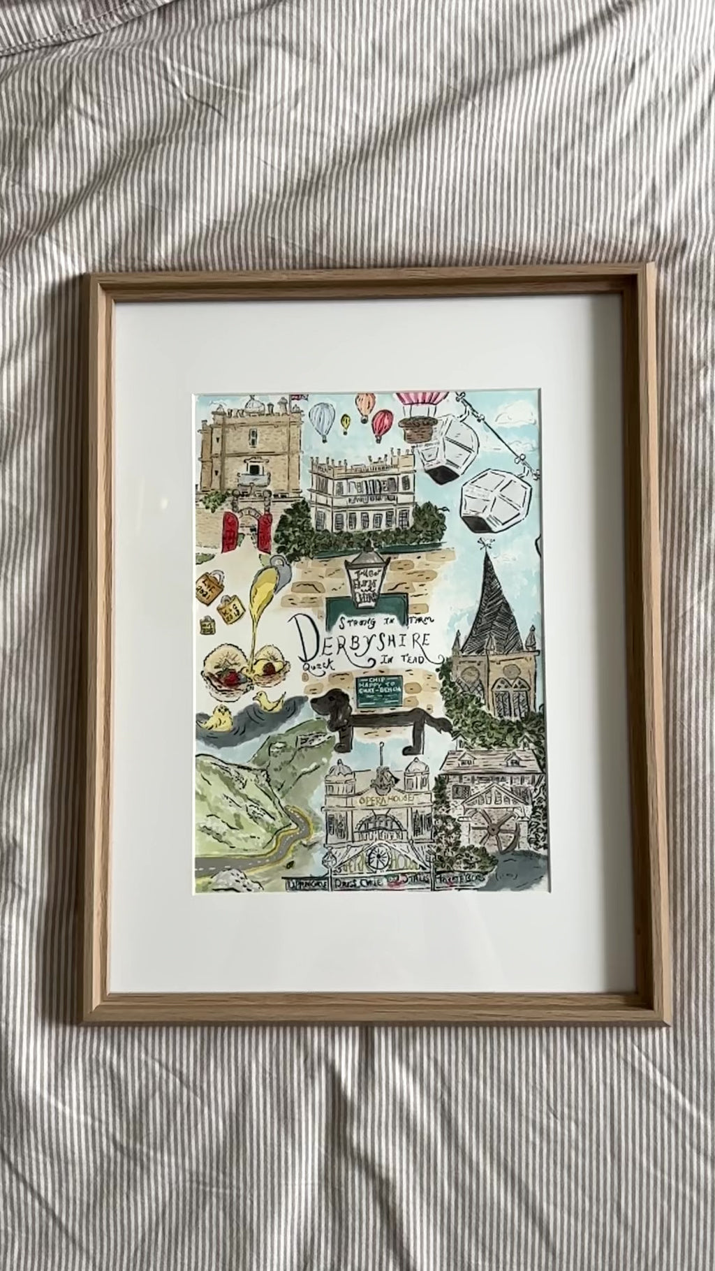 Derbyshire Delights Print